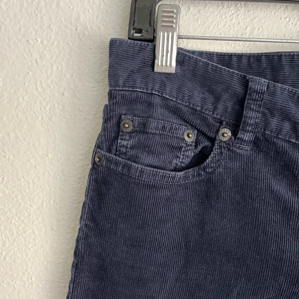 J. Crew Woman Navy City Fit Cotton Pant, Size 28R